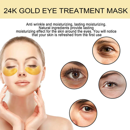Gold Eye Patches