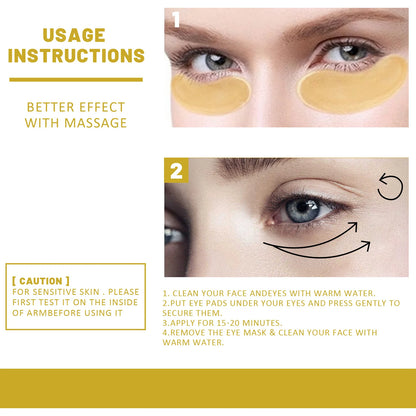 Gold Eye Patches